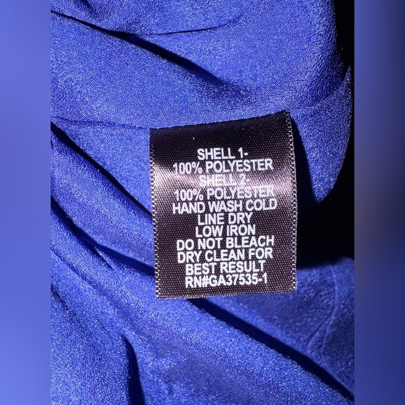 Monteau Green and Blue Blazer with Polka Dot Design - Picture 9 of 10